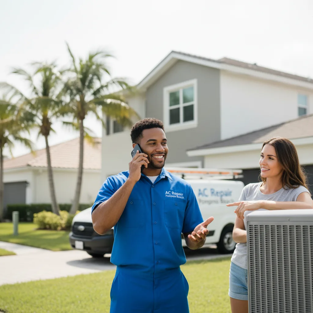 AC Repair Pompano Beach customer support in Osseo